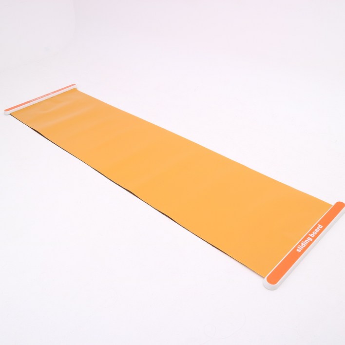 비바리안 슬라이드보드 슬라이딩보드 홈케이팅 홈스케이팅 보드 (200cmx50cm), 오렌지(200x50cm)
