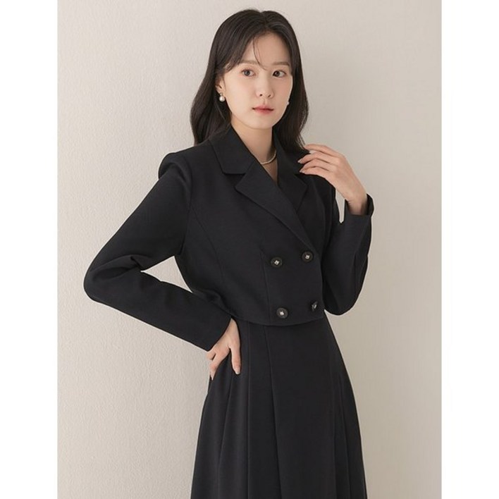 로엠 자켓형 미디 원피스2colorsRMOWE12R19 7819279