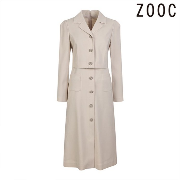 주크 투피스형 카라 여름 원피스 V232PSE944 LE