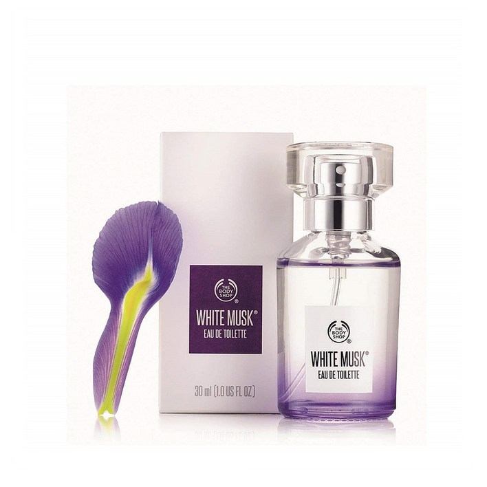 더바디샵 화이트 머스크 오드뚜왈렛 향수 30ml         The Body Shop White Musk Eau De Toilette Perfume