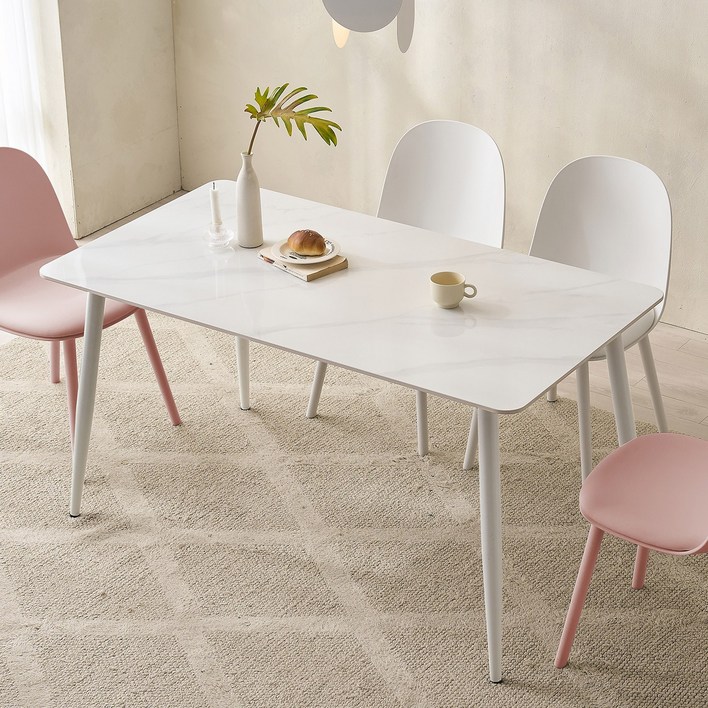 타볼라 댄버스 통세라믹 4인용 식탁 1400의자 미포함