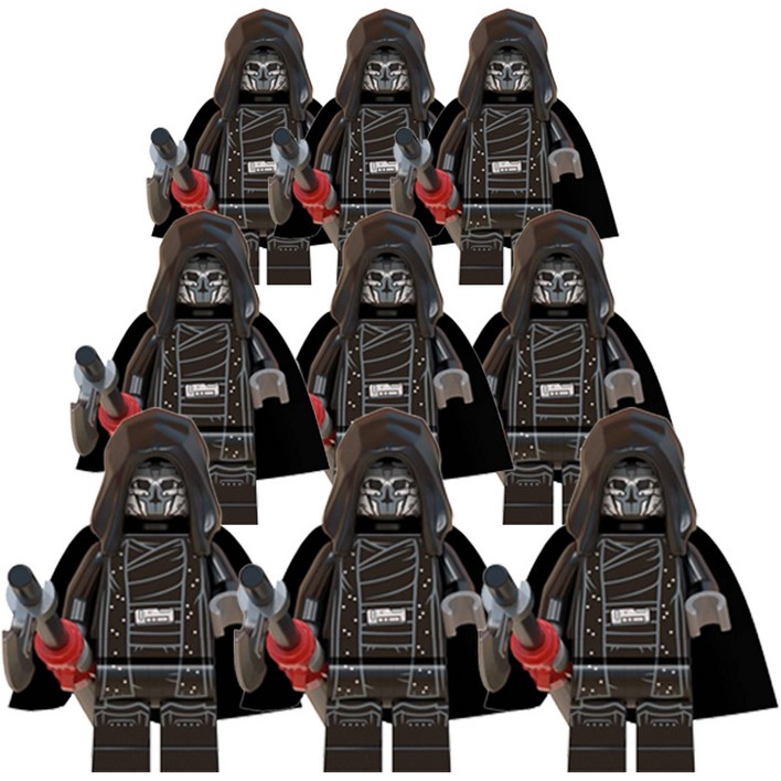 스타워즈 렌 기사단 세트 제국군 밀리터리아미 호환블럭 브릭미니피규어 취미수집장식컬렉션용 커스텀 블록피겨, 1개