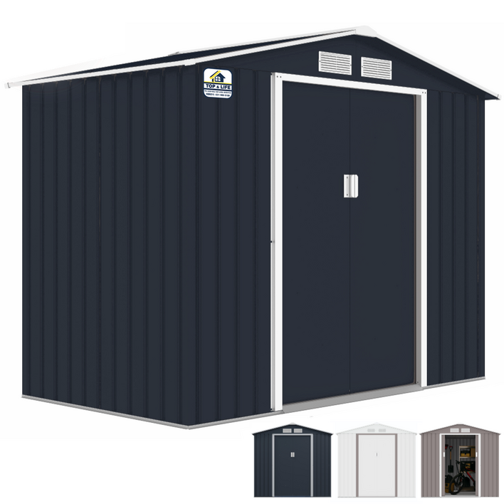 탑앤라이프 GRANDZ그랜드제트 콜드그레이 컬러 조립식창고야외창고이동식창고농막전원주택창고정원창고조립창고창고