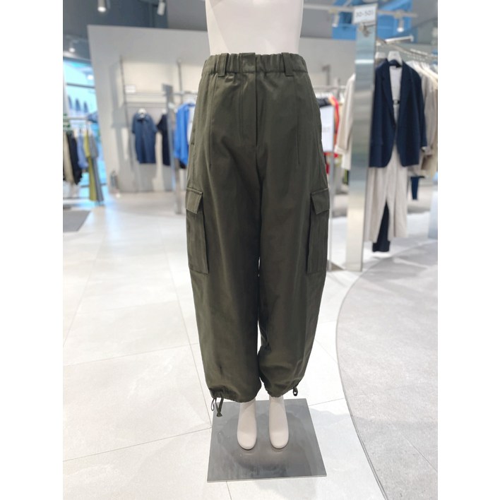 STUDIO TOMBOY 스튜디오톰보이 스트링 카고팬츠 9104331823 다크카키, M 한정수량 (1667149 )