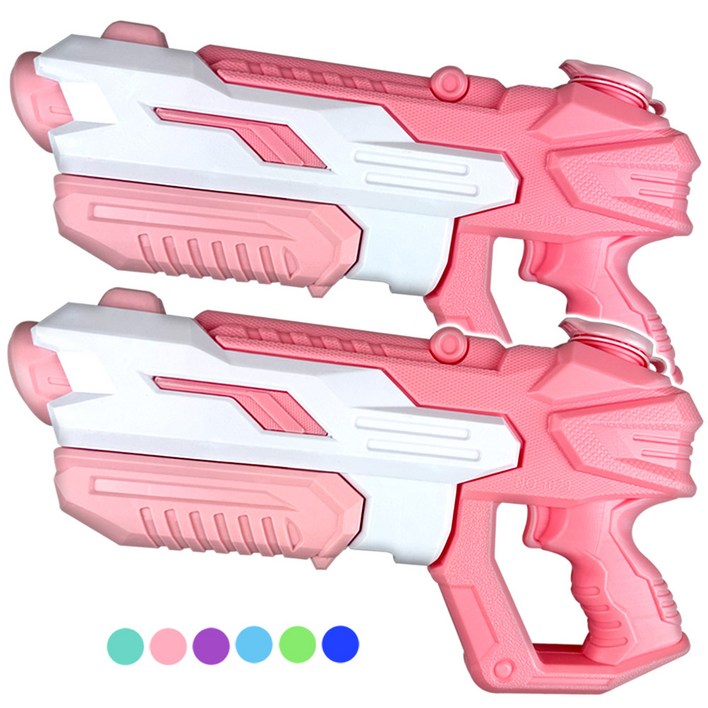 워터밤 슈핑 워터건 11 물놀이 대형 물총, 2개, 핑크