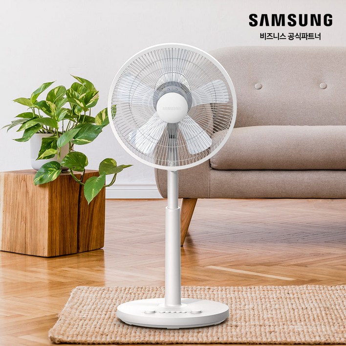 삼성전자 스탠드형 5엽 선풍기 화이트 SFNX35GKWH