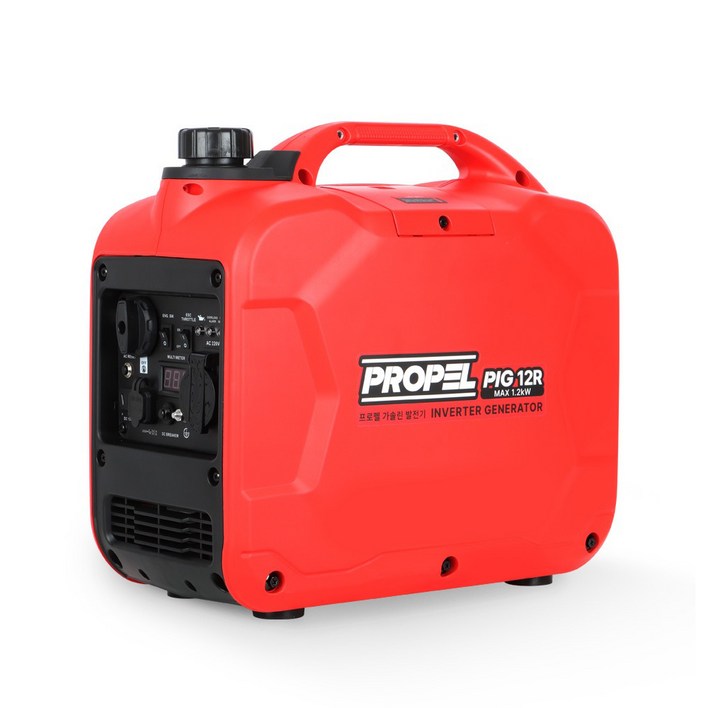 프로펠 인버터 발전기 저소음 엔진 휴대용 소형 캠핑 푸드트럭 PIG12R