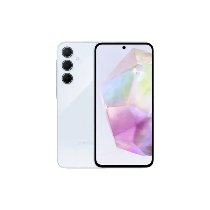 삼성 갤럭시A35 128GB 8램 아이스블루 듀얼심 5G 관세포함 자급제폰, 128GB, 아이스블루