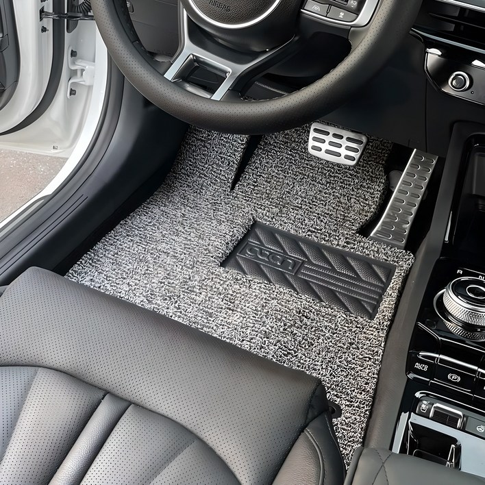 가온 코일매트 카매트 발매트 차량용 바닥 발판 전차종, 그레이