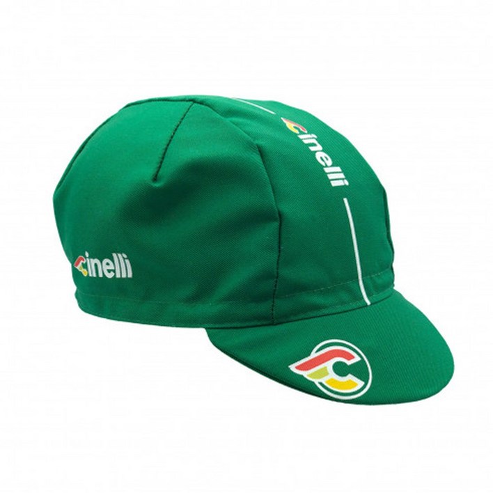 치넬리 슈퍼코르사 그린 자전거 쪽모자 조각모 모자