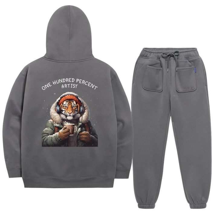 OHP X HARMONIA b윈터 기모 후드  조거팬츠 셋업 2colors