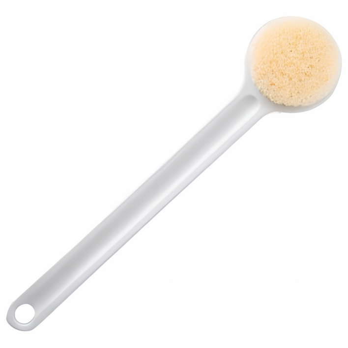 스토리빙 목욕 때밀이 샤워 바디브러쉬, 1개, 화이트