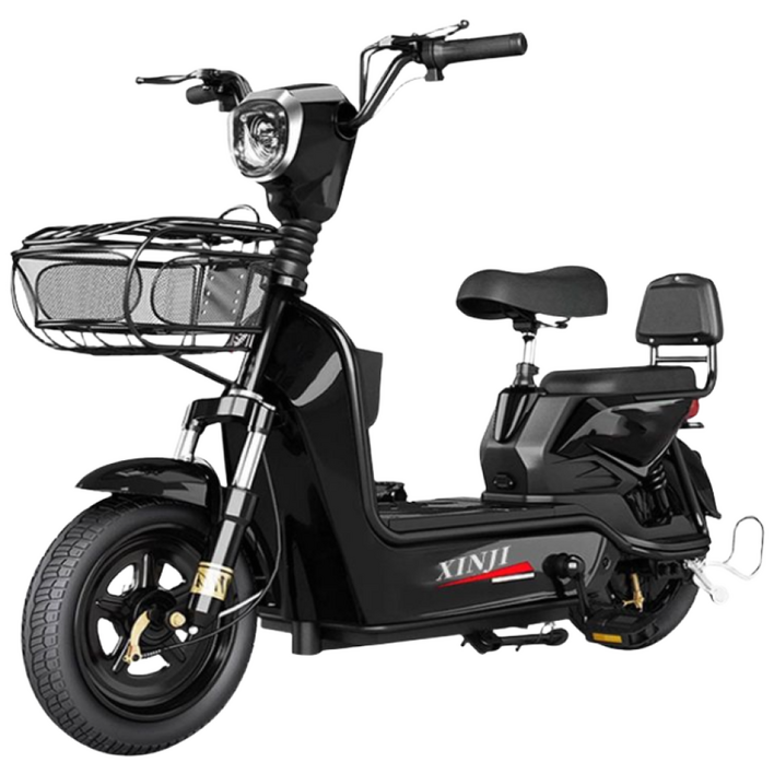 이온라이더 전기스쿠터 2인승 리튬 그래핀 고출력 바이크 출퇴근 배달 성인용 가성비 오토바, 플레임 레드, 하이텐강