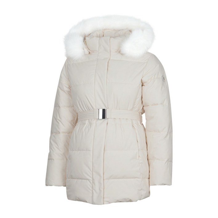 빌트모아 여성 겨울 후드퍼 벨트 패딩 자켓