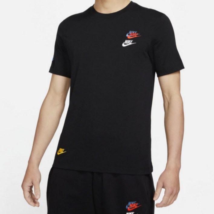 당일발송 나이키 NIKE 멀티로고 반팔 티셔츠 남녀공용 반팔티 스포네틱 양말