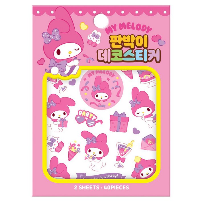 산리오캐릭터즈 마이멜로디 판박이 데코스티커
