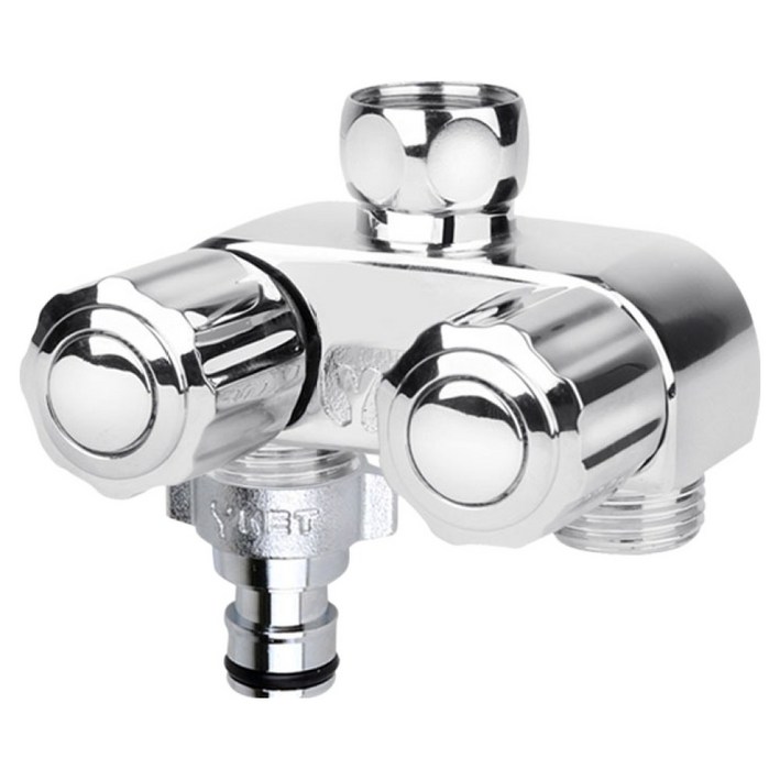 와이넷 세탁기 수도꼭지 분배기 프로 + 커플링 세트, 단일색상, 1세트