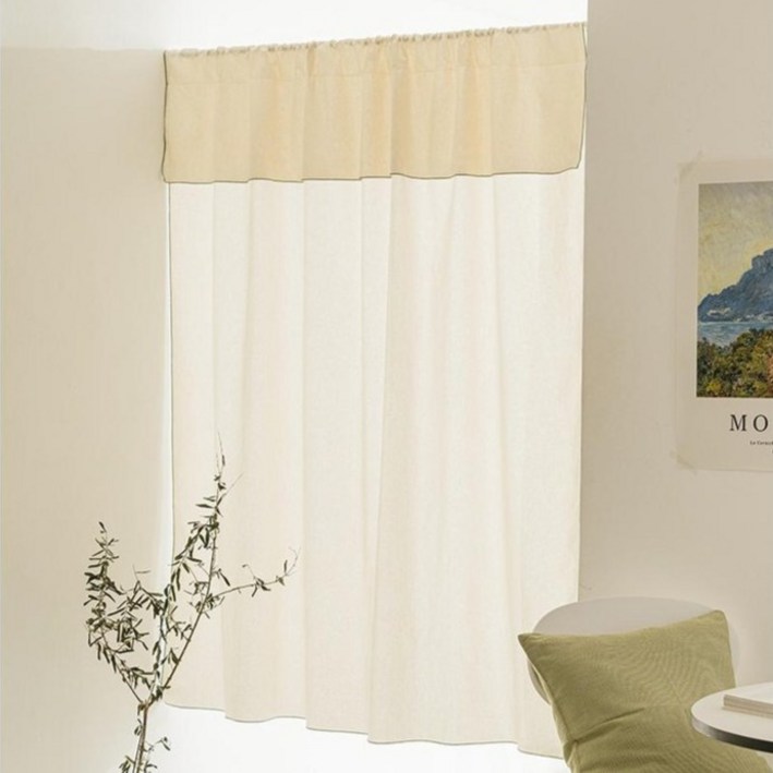 데코뷰 엣지 포인트 바란스 가림막커튼 봉집