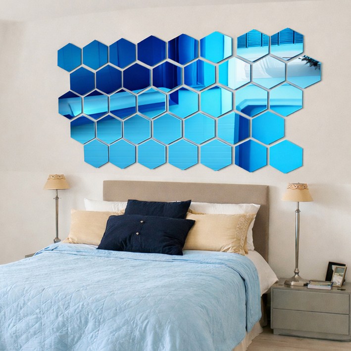 또드림 셀프 인테리어 벽장식 거울 중형 110 x 126 x 63 mm 18p