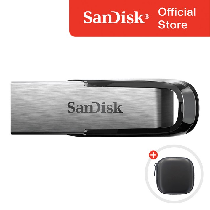 샌디스크 울트라 플레어 CZ73 USB 3.0 메모리 USB 보관 케이스, 512GB