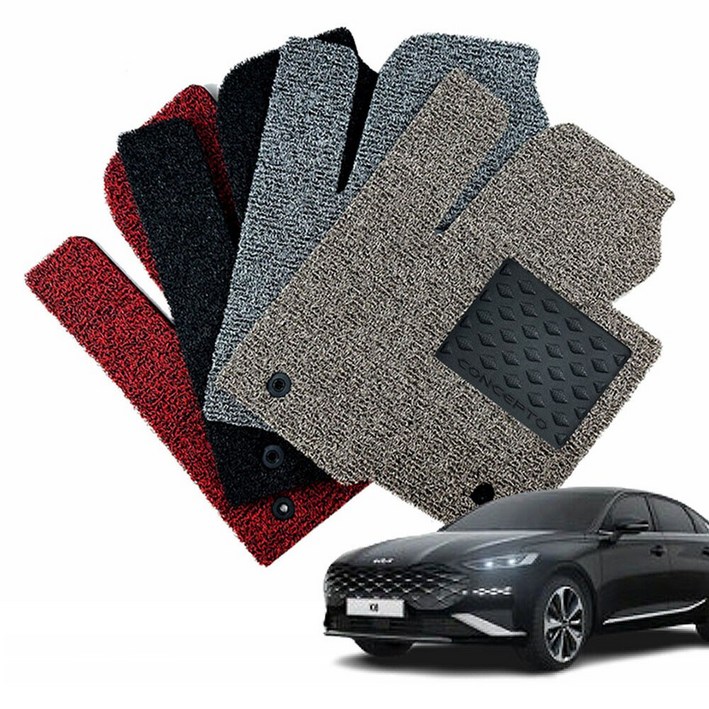 DXSOAUTO 컨셉토 확장형 코일매트 K8 운전석1p, 105_6 K8 2륜(하이브리드포함), 브라운