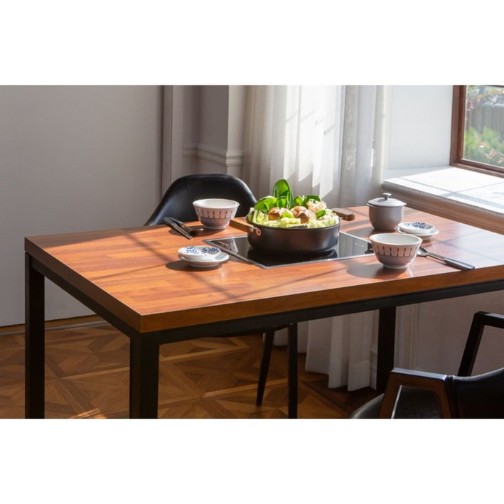 국산 식탁 인덕션 테이블 식당 테이블 기능성 식탁