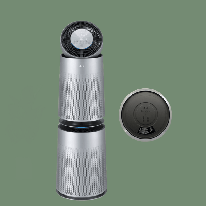LG 슬림한 강력한 퓨리케어 360 공기청정기 펫 플러스