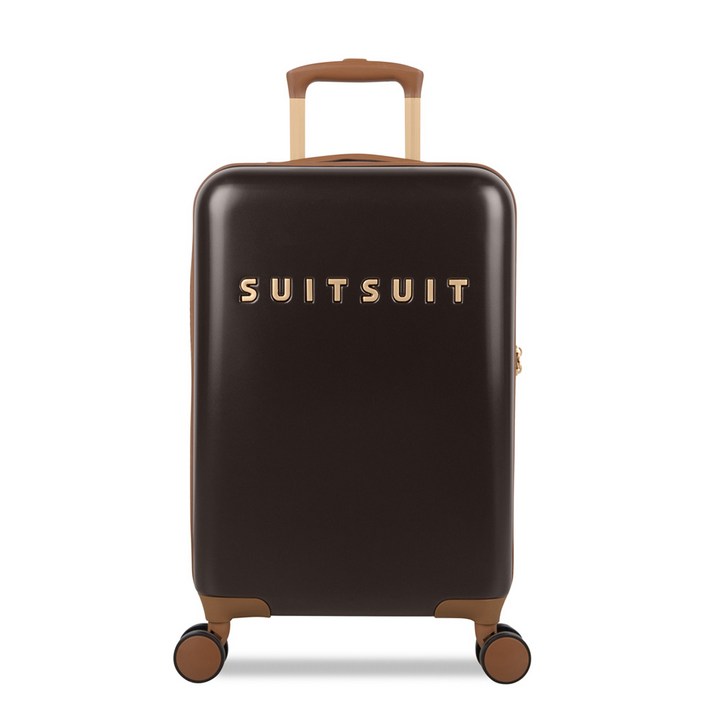 수잇수잇 세븐티스 에스프레소 블랙 PE 20인치 기내용 캐리어 TR71312