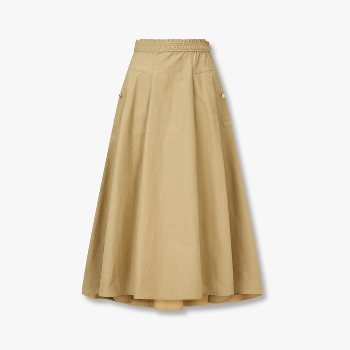 지컷 gcut 핀턱 밴딩 플레어 스커트7255335102 460739