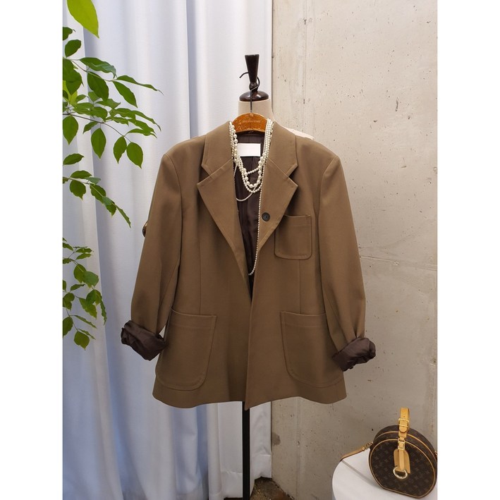 가을신상 무배 매트 톰 오버핏 블레이저 자켓