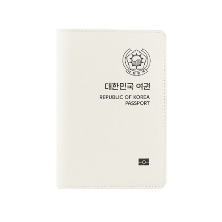 롤시 안티스키밍 대한민국 여권케이스 여권지갑 커플 RFID차단 이니셜각인 여권케이스