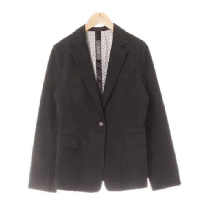 3751 지오송지오 블랙 광택슬림원버튼블레이저 66