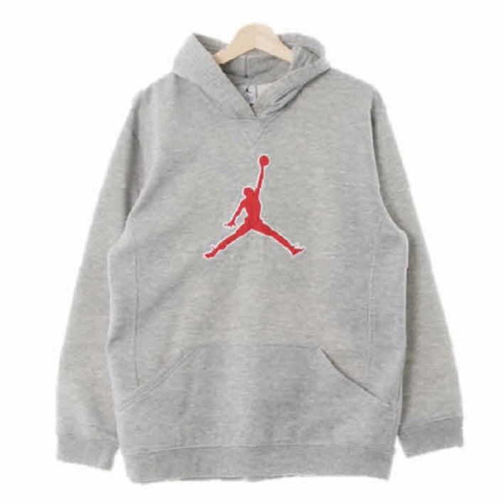 7333 조던그레이 면혼방 시그니처빅로고후드티 XL