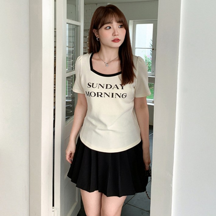 영애씨옷장 빅사이즈 여성의류 스퀘어넥 반팔 티 면티셔츠 XL5XL 까지 4 칼라 no. 2522 영애씨옷장 빅사이즈 여성의류 스퀘어넥 반팔 티 면티셔츠 XL5XL 까지 4 칼라 no. 2522