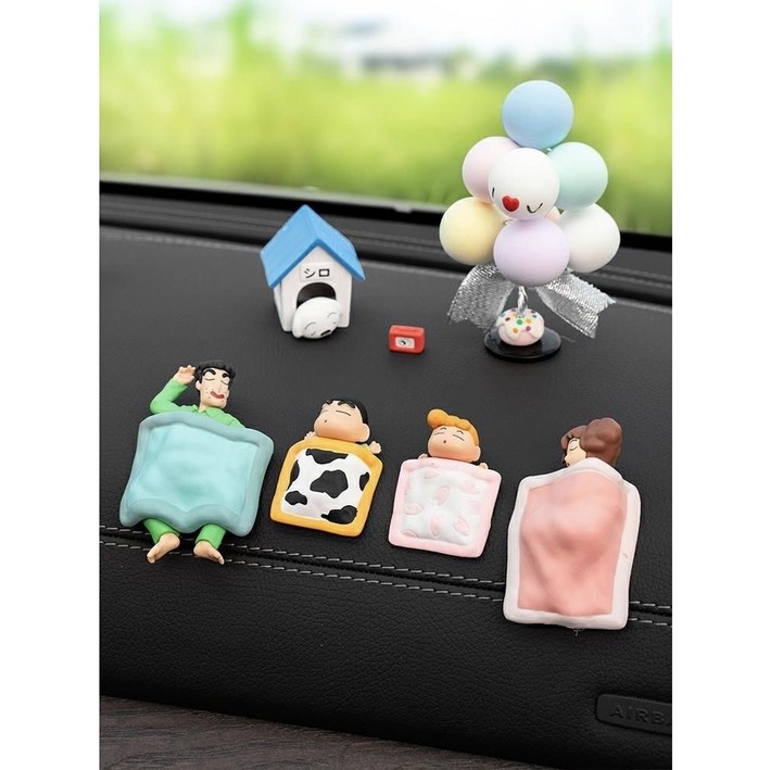 자동차 피규어 7종 세트 자동차 차량 장식 인테리어 장식 소품