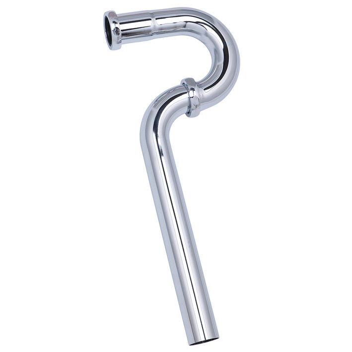 클린 스테인레스 세면대 벽배수용 P트랩