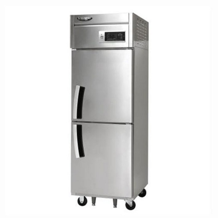 라셀르 LS-515F(DF) 업소용 냉장고 600L급 냉동2칸 자동 제상수 증발 올스텐