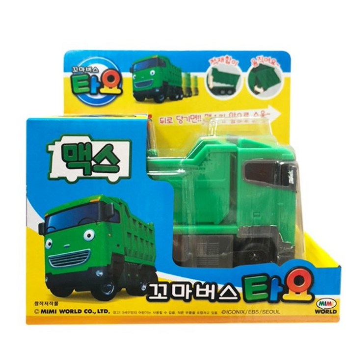 미미월드 꼬마버스타요 풀백카 단품 시리즈, 1개