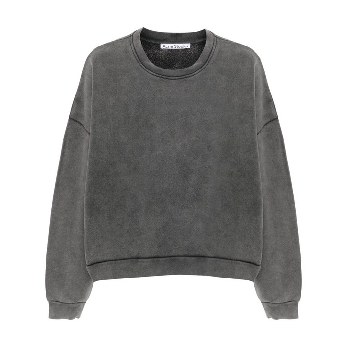 아크네 스튜디오 로고 태그 스웨트셔츠