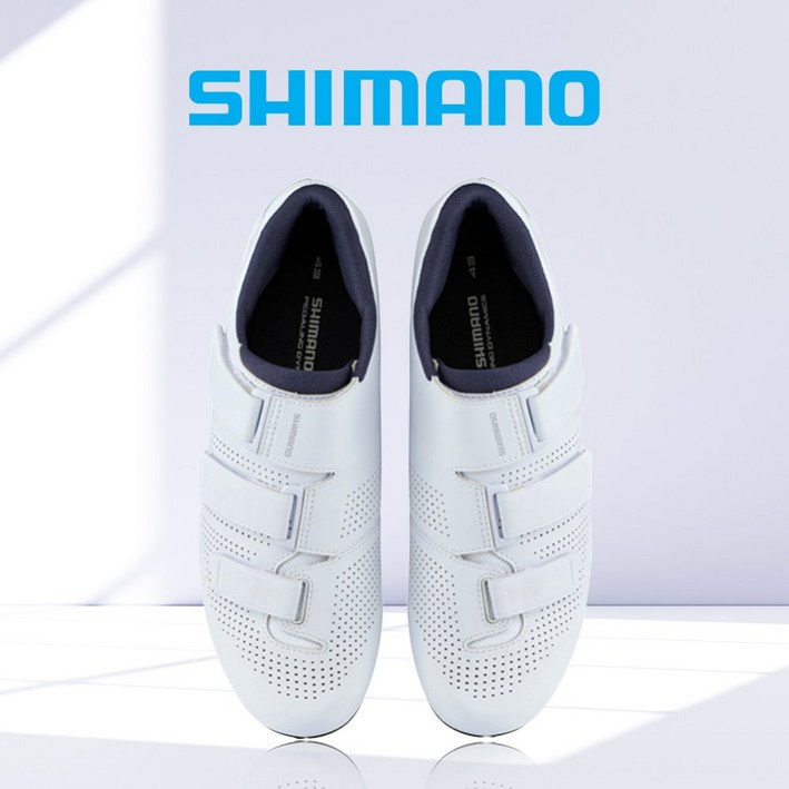 시마노 RC102 클릿 슈즈 로드 자전거 신발 싸이클 운동화 인도어 입문용