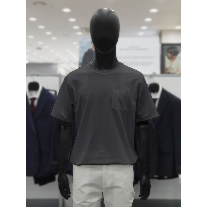 킨록 실켓 라운드 티셔츠 ZHT41
