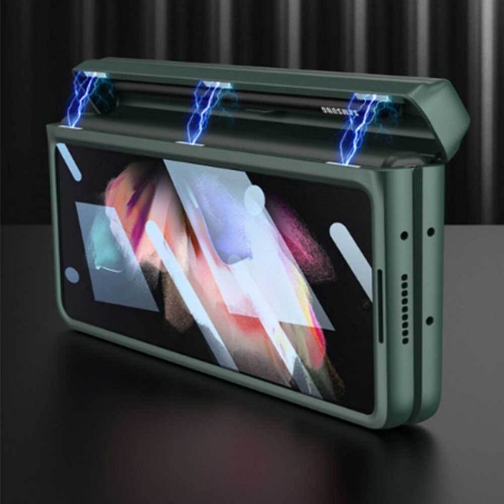 갤 겔럭시 폴드 2 3 4 fold2 fold3 fold4 펜홀더 풀커버 컬러 유행 케이스