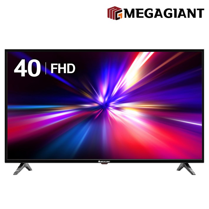 메가자이언트 40인치 FHD 모니터겸용 TV모니터 가성비 원룸 고화질 CCTV 중소기업TV SMG40F, SMG40F, 고객직접설치, 스탠드형, 101.6cm(40인치)