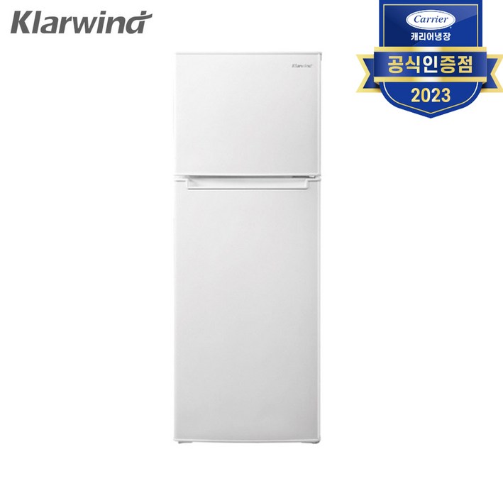 냉장고200리터 캐리어 클라윈드 냉장고 CRF-TD182WDE 슬림형 소형냉장고 원룸 오피스텔 무료방문설치