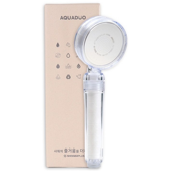 아쿠아듀오 정수필터 샤워기 SF-580R