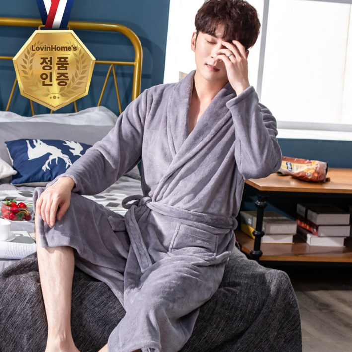 로빈홈즈 포근한 샤워가운 목욕가운 커플
