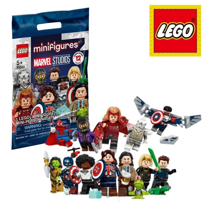레고 71031 마블 미니피규어 어벤져스 마블 스튜디오 피겨 12종 풀세트