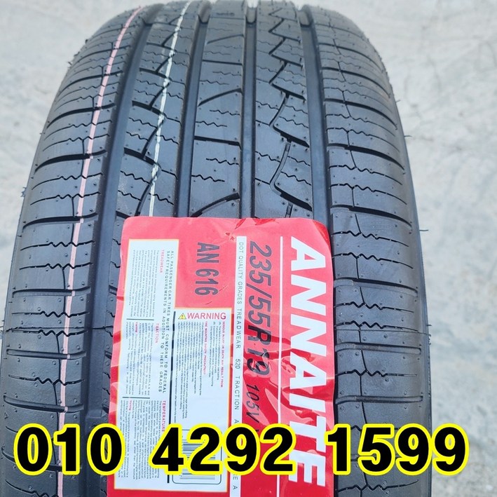 정품 신품타이어 235/55R19 싼타페 카니발 쏘렌토 맥스크루즈 2355519, 1개
