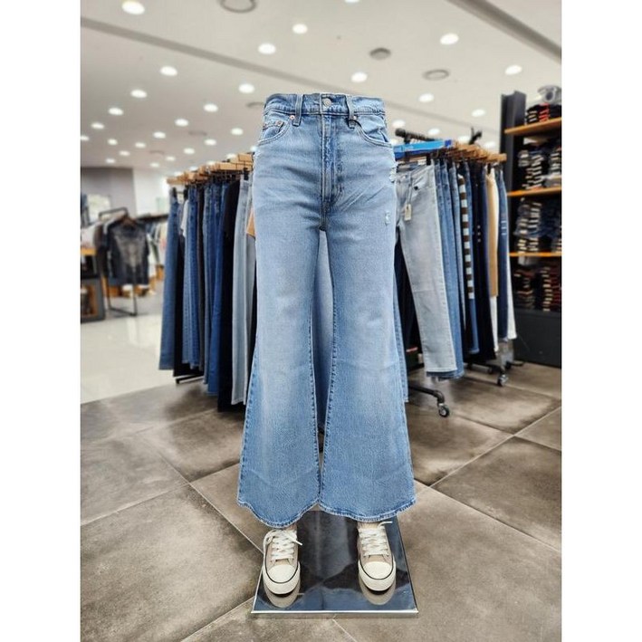 리바이스 여성 립케이지 벨 부츠컷 데님 A7503-0010