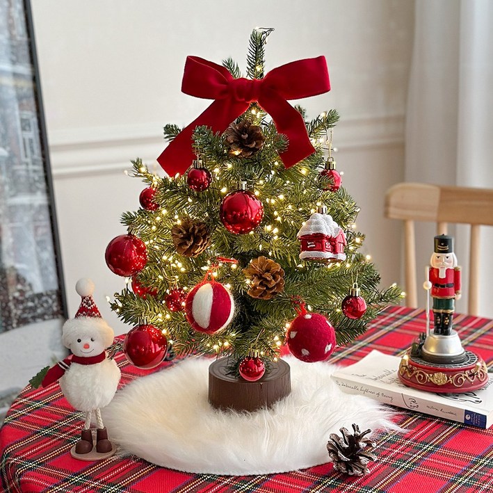 [당일출고] 루시아이 조이 크리스마스 미니트리 풀세트, 레드